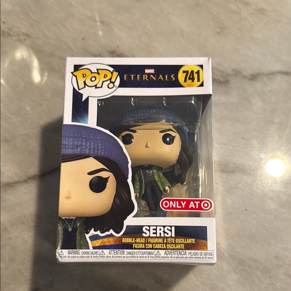 Funko Pop! Sersi with Blue Hat and Green Outfit
